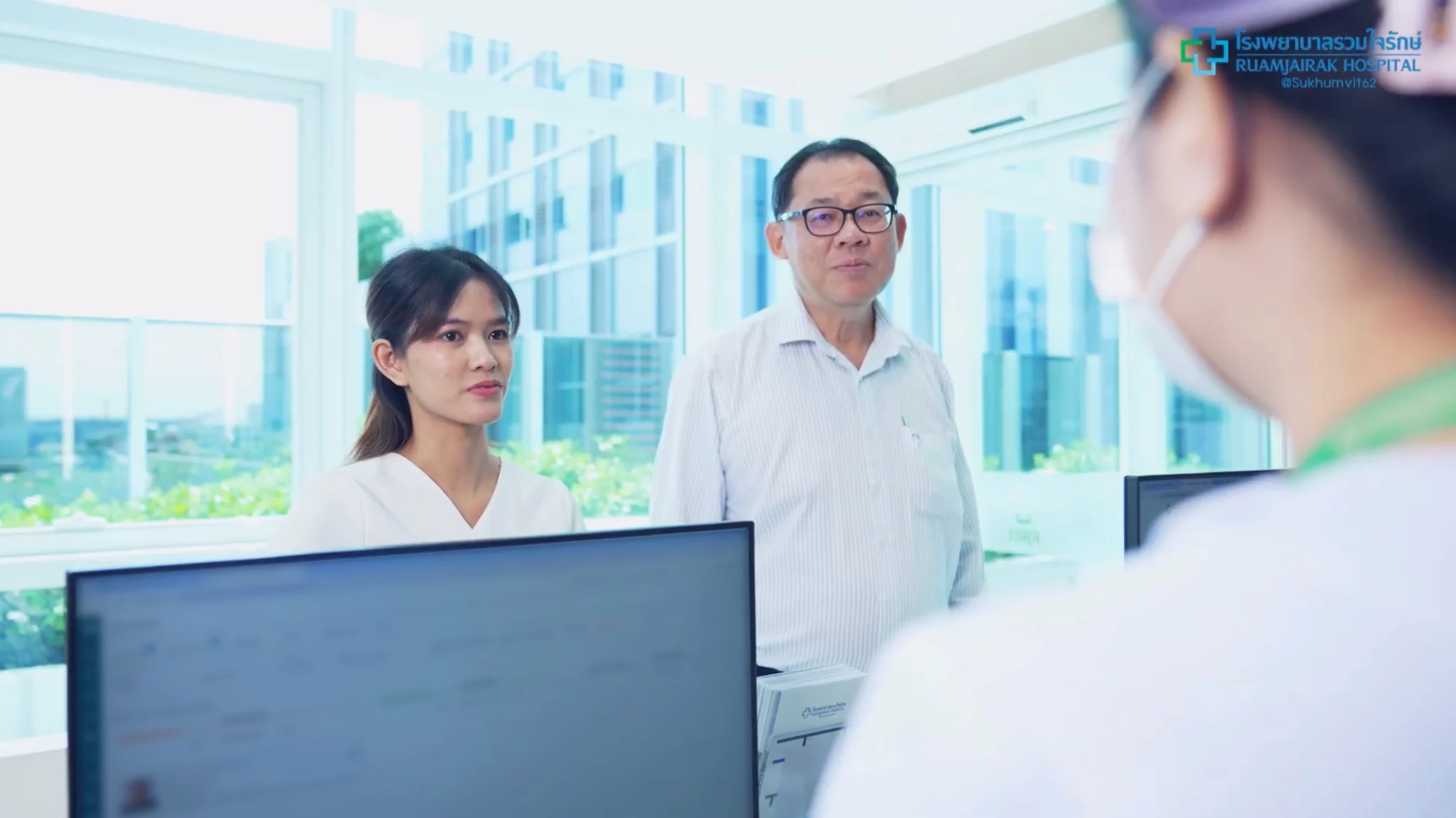 การดูแลผู้รับบริการ HBOT โรงพยาบาลรวมใจรักษ์