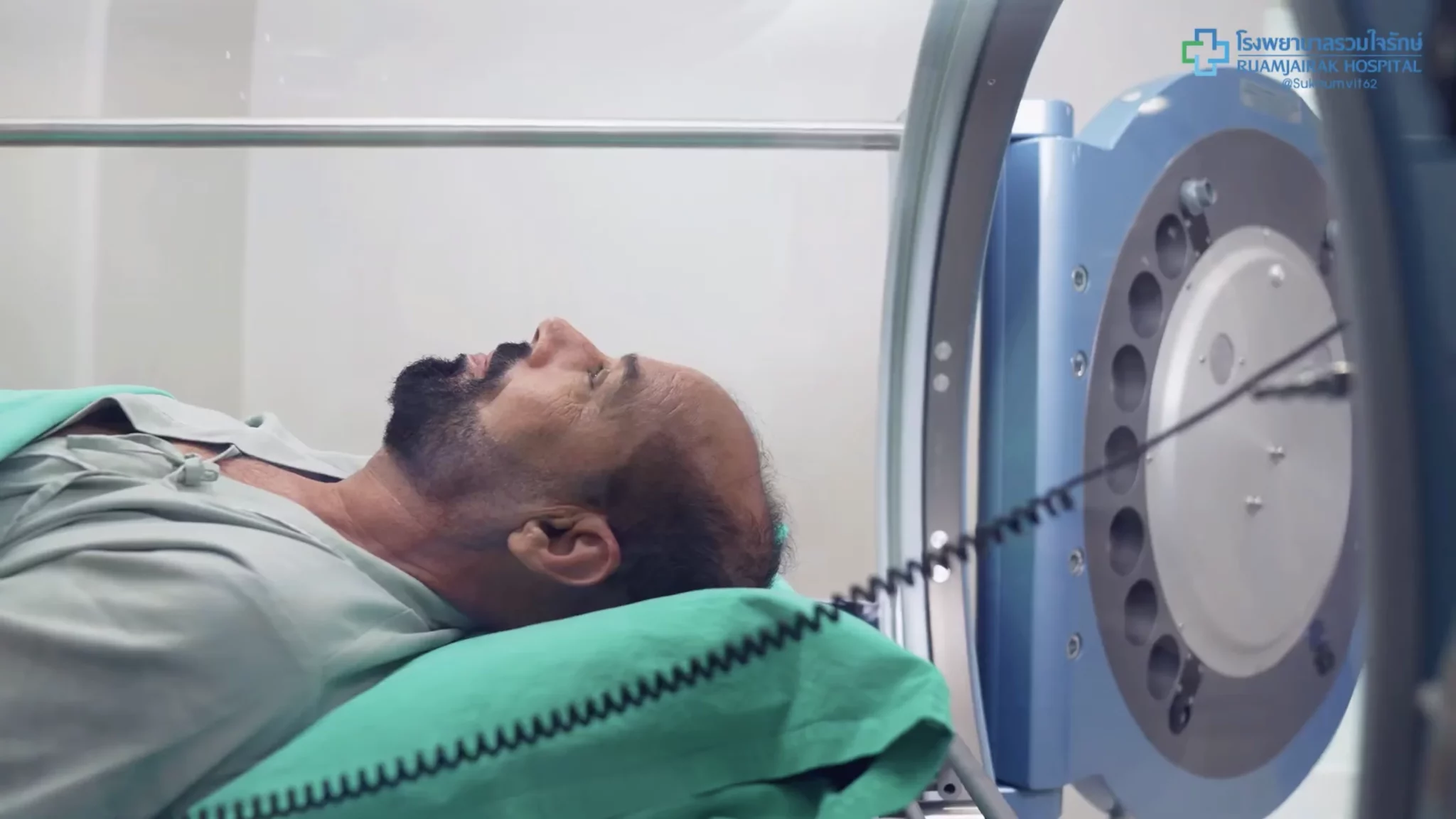 การบำบัดด้วยออกซิเจนความดันสูงใน Hyperbaric Chamber